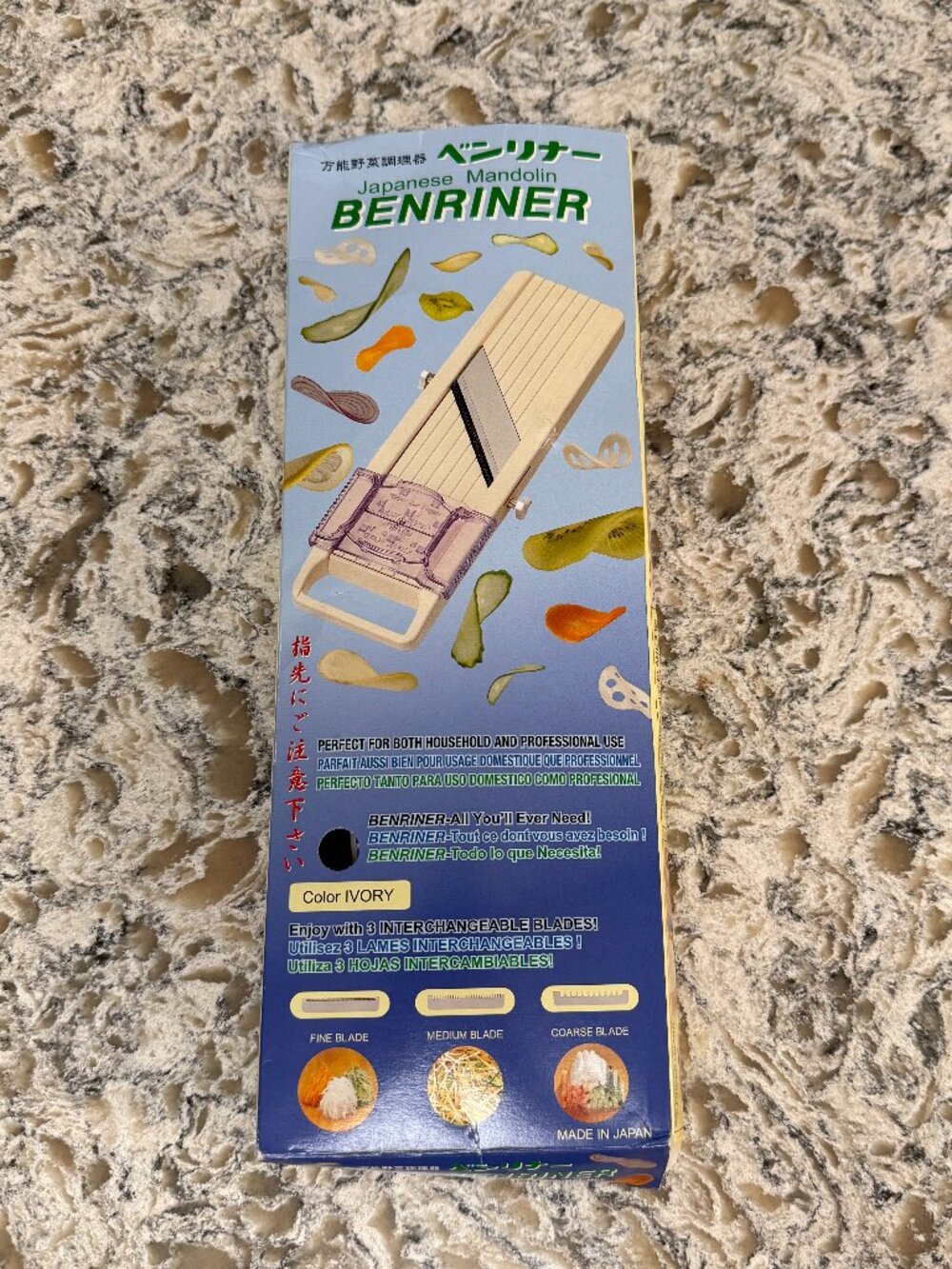 Benriner Japanese Mandoline Vegetable Slicer